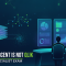 Qlik AI Specialist QAIS certification banner showing a data professional working between general AI concepts and Qlik product panels