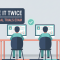 SAS A00-282 clinical trials certification banner with two programmers comparing matching tables under the line Prove It Twice